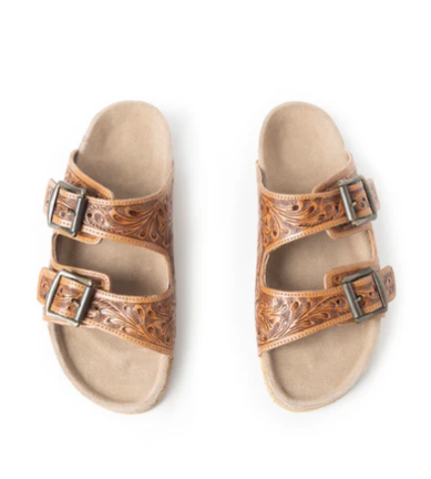Falling Feather Sandals