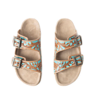 Falling Feather Sandals