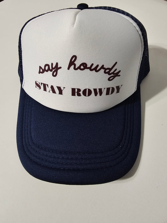 Say Howdy Trucker Hat