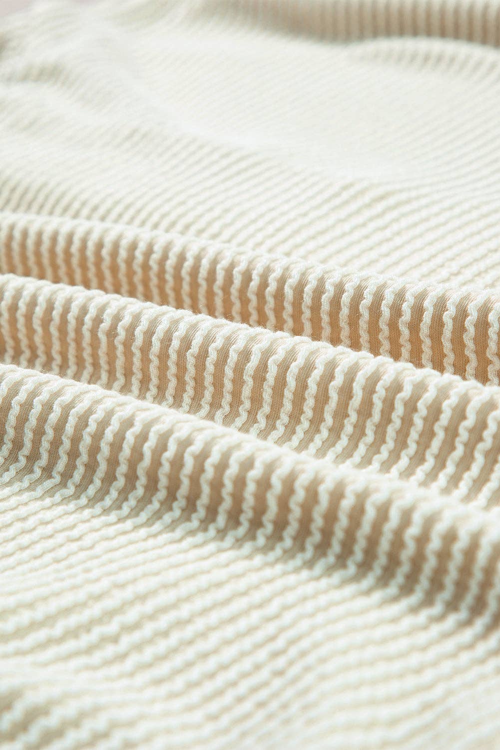 Corded Texture Button Henley