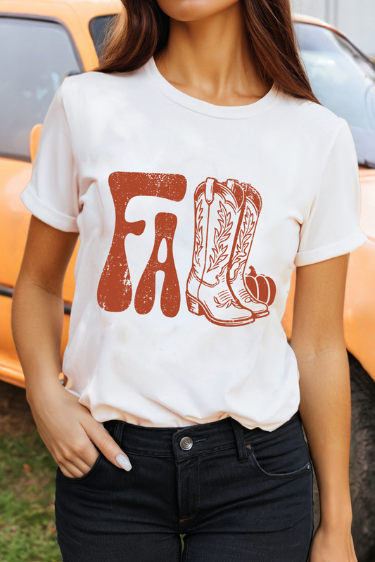 FALL Boots Graphic T-Shirt