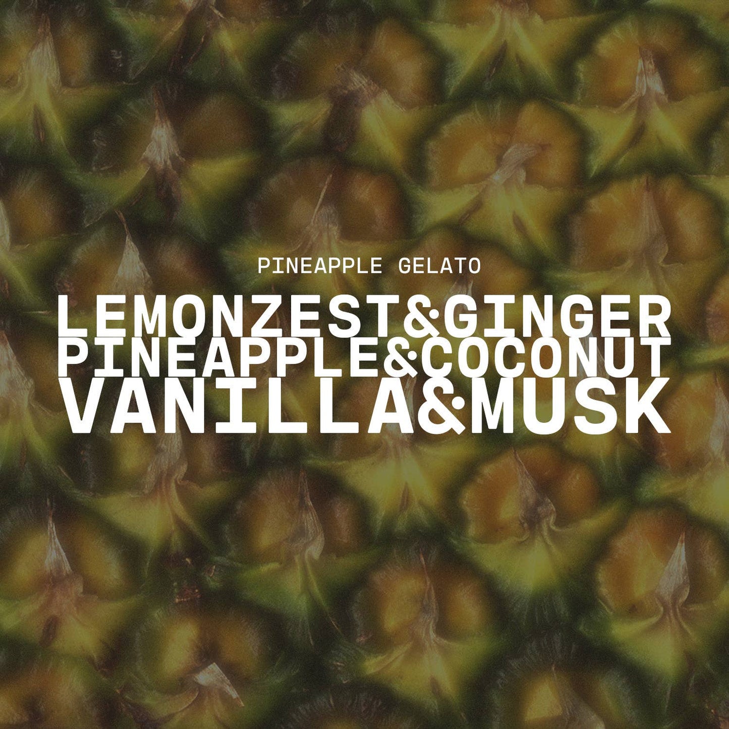 Pineapple Gelato : 16oz