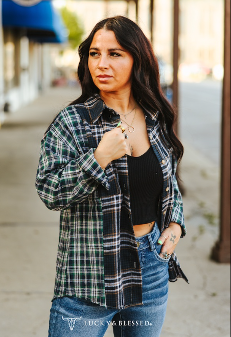 Button Down Flannel Shirt
