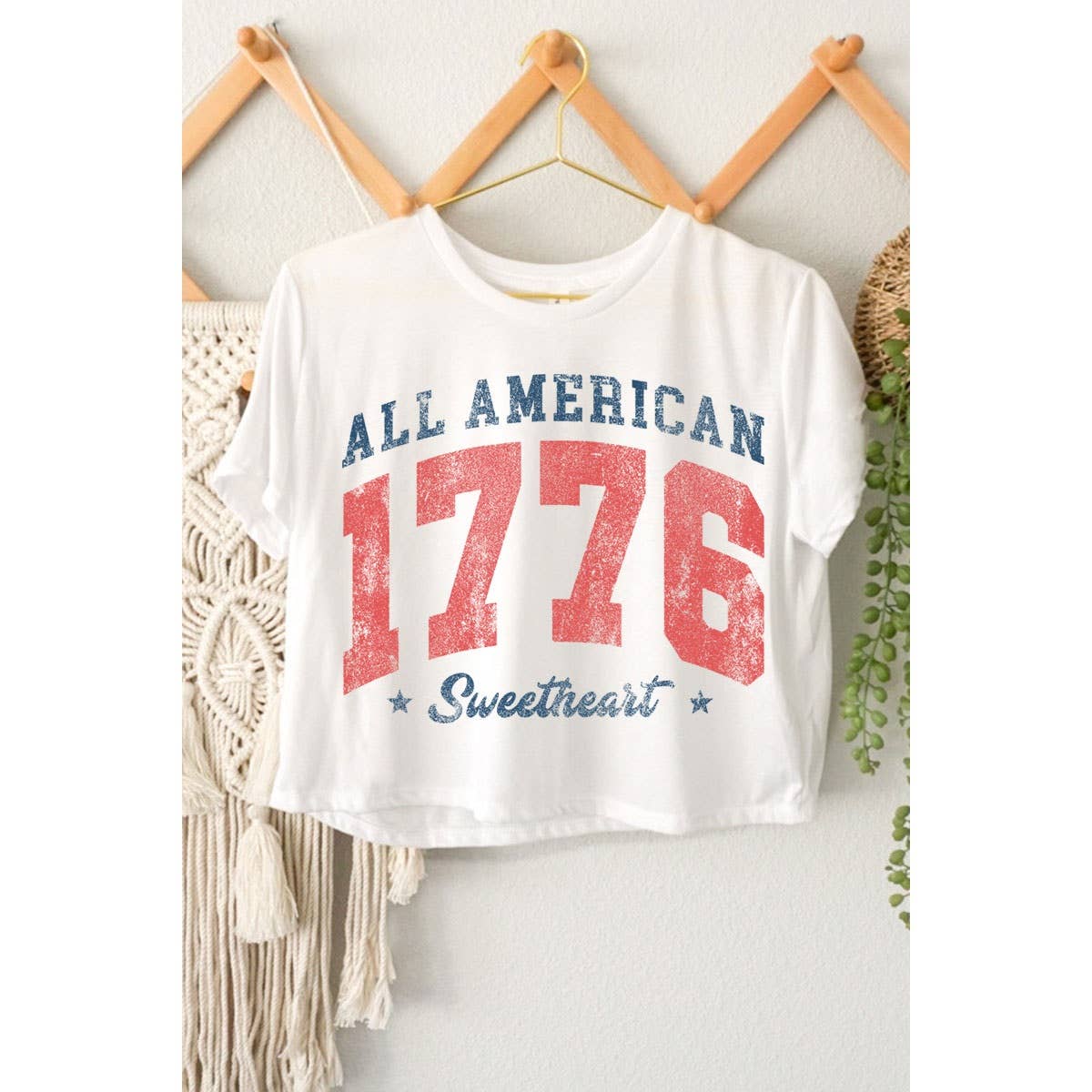 All American Crop Top