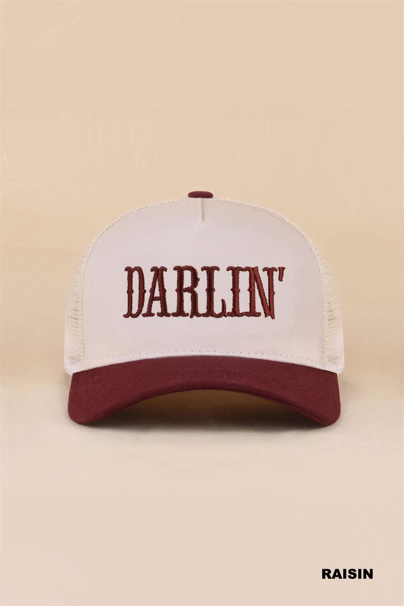 Darlin Mesh Snapback Hat